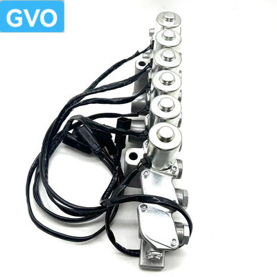 20Y-60-31212 الصمام الكهربائي لضخة الحفر الهيدروليكية PC130 PC200 PC220 PC300 PC360-7-8 مجموعة صمام الكهربائي
